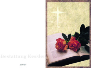 Buch mit Rose - EP129